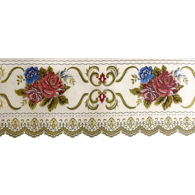 Короткие занавески из ткани синели шириной 24 см декоративные сделай сам для