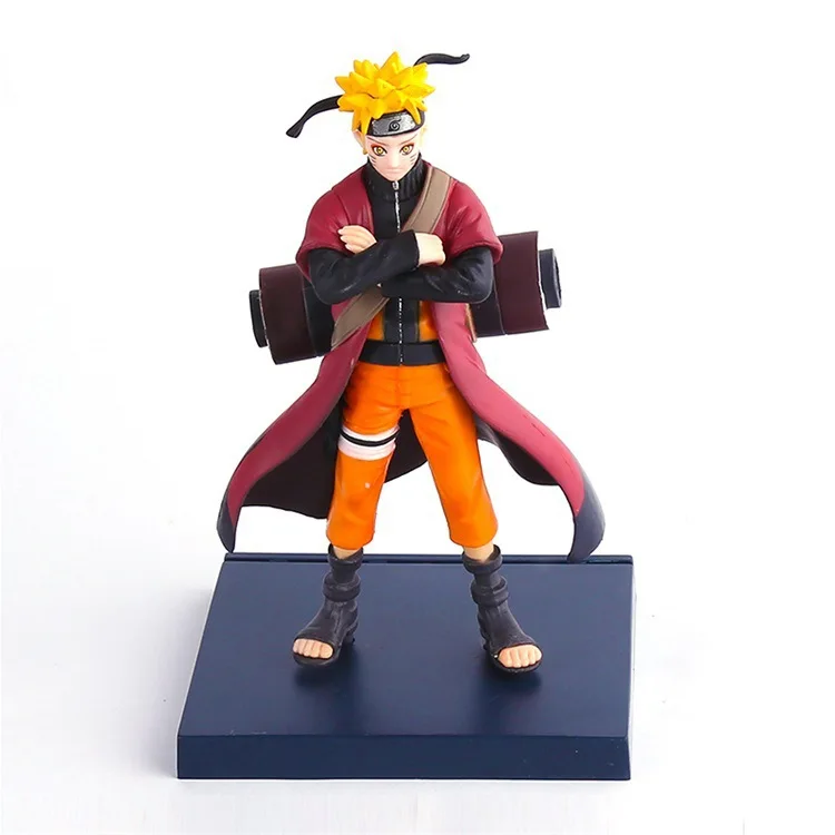 Аниме Наруто ПВХ фигурку 2 шт./компл. 16 см Namikaze Minato Uzumaki модель игрушки коллекция