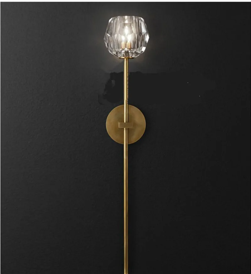 Витрина Большой Хрустальный шар бра Led картина свет гостиной настенный