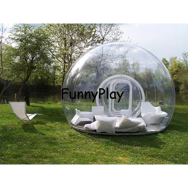 Kaufen 4 Person Dome Zelt Im Freien Aufblasbare Wandern Zelte Freies Verschiffen Aufblasbare Camping Blase Zelte Aufblasbare Rasen Kuppel Zelt