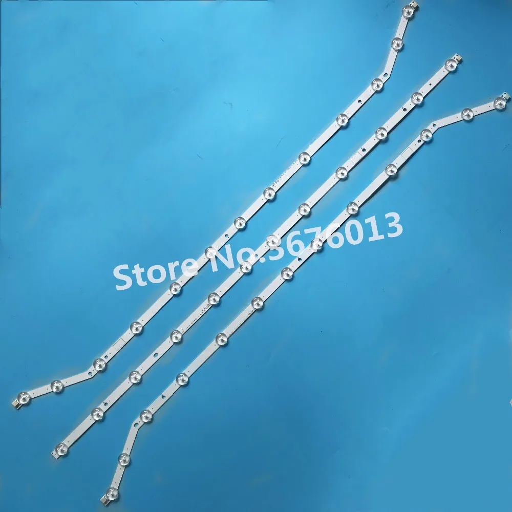 6 комплектов = 18 шт. 12/13LED 76 см Светодиодная лента для Samsung UH40H6203AF 2013SVS40 LM41 00001V 00001W BN96