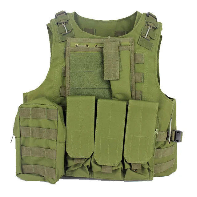 Быстросъемный военный модульный тактический жилет CIRAS Molle армейский для
