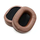 Коричневые сменные амбушюры, амбушюры подушки, пенопластовые наушники, чехлы, ремонтные детали для OneOdio A71, диджейские наушники, гарнитура