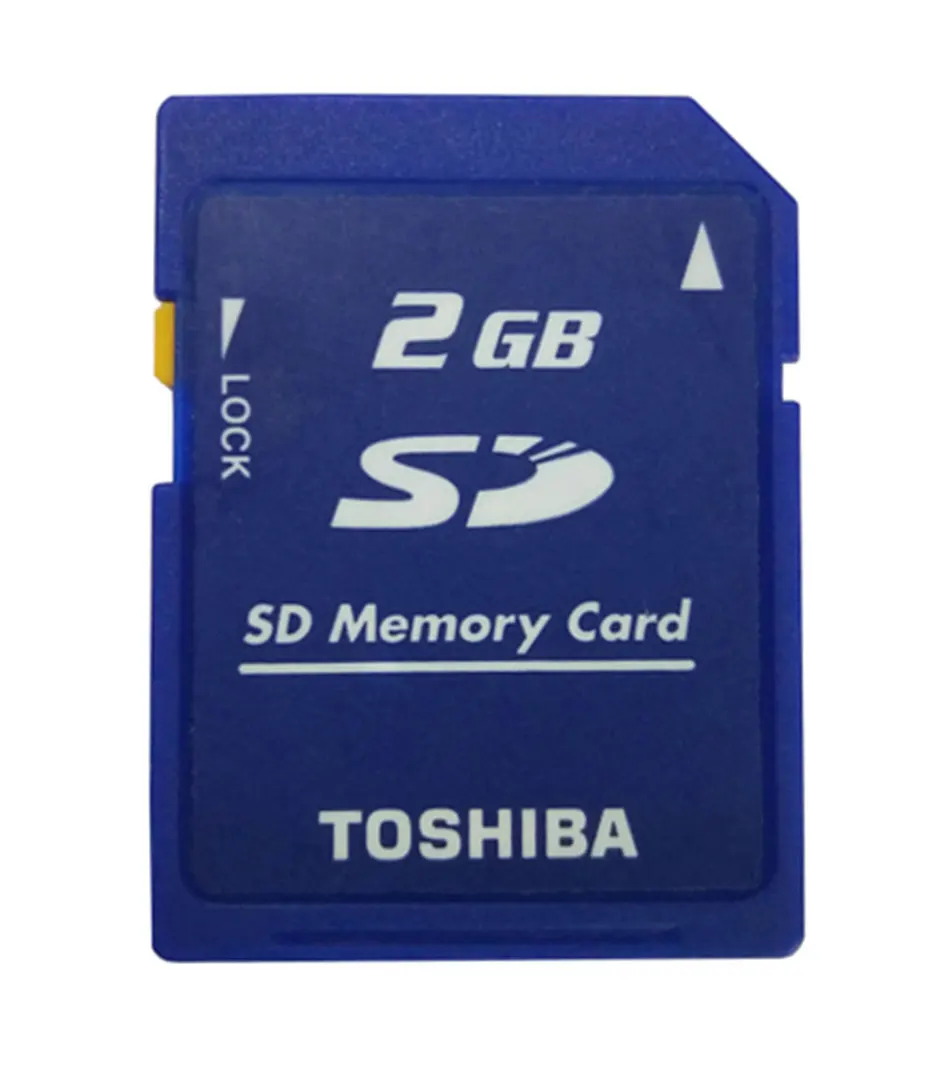 Toshiba 2 Гб Class2 SD-M02G SD карты Стандартный безопасный слот для карт памяти цифровых