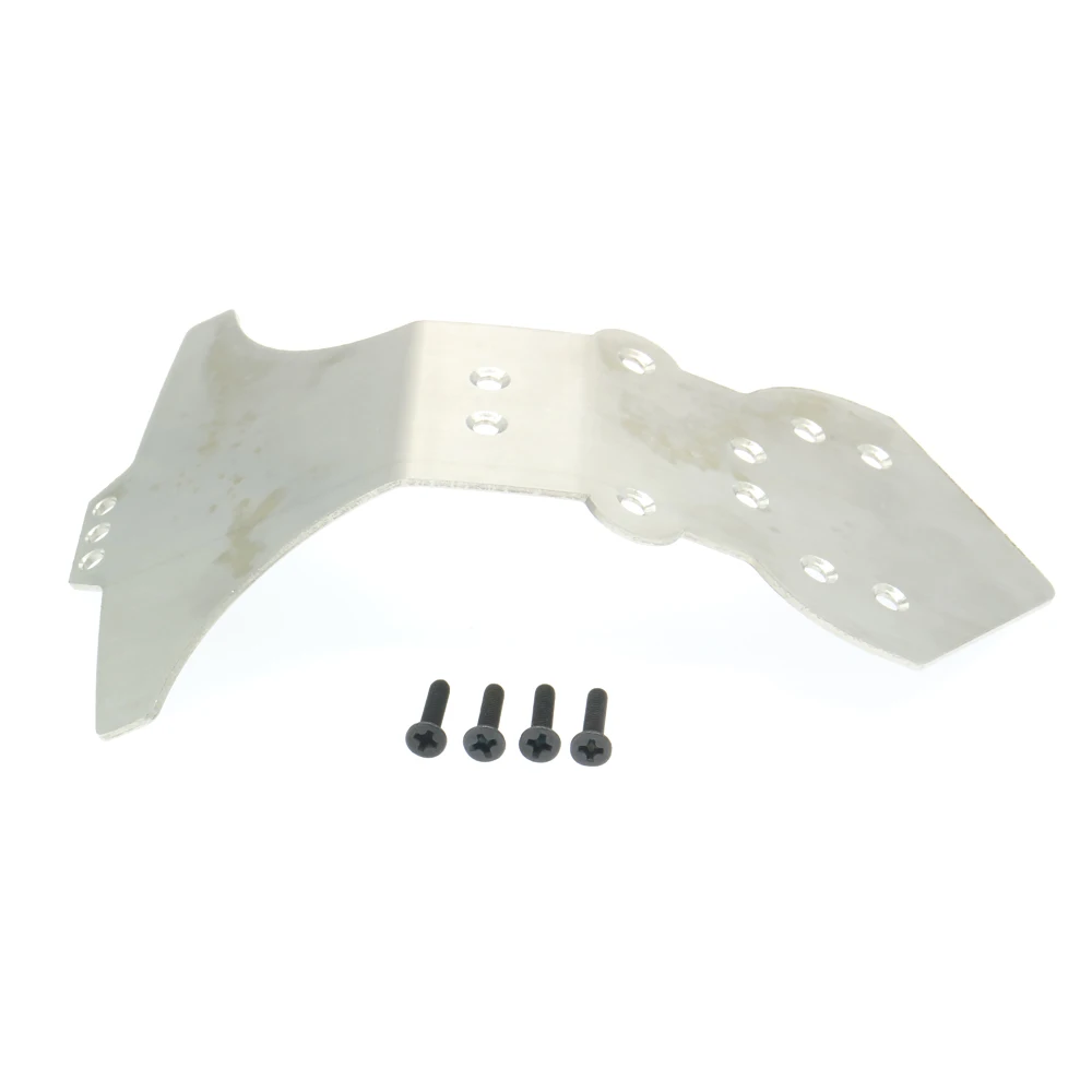 1 шт. RCAWD Нержавеющая сталь передний бампер пластина для Rc хобби модель