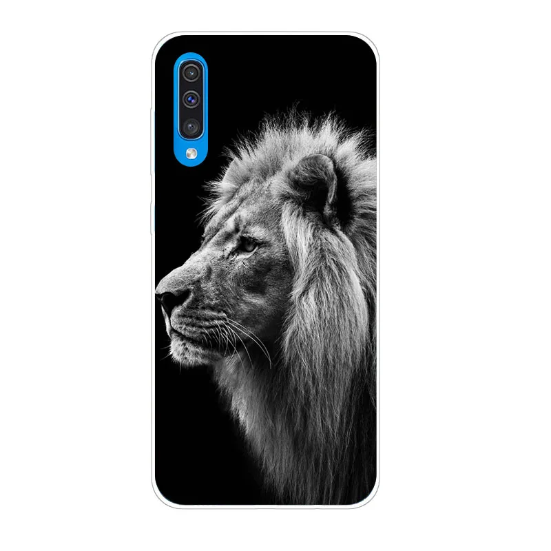 Чехол для Samsung galaxy A50 силиконовая Мягкая задняя крышка из ТПУ с драгоценным