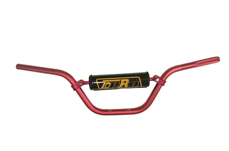 Red TDPRO 7/" 22 мм руль мотоцикла с ЧПУ Ручка Круглая Панель Накладка для 110cc 125cc 140cc питбайк CRF70 CRF50 XR50 KLX110 TTR50 - Цвет: Red