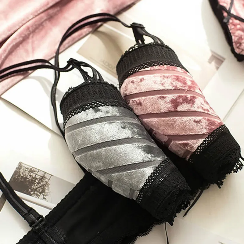 Roseheart женские модные зимние кружевные комплекты с бюстгальтером перекрестными