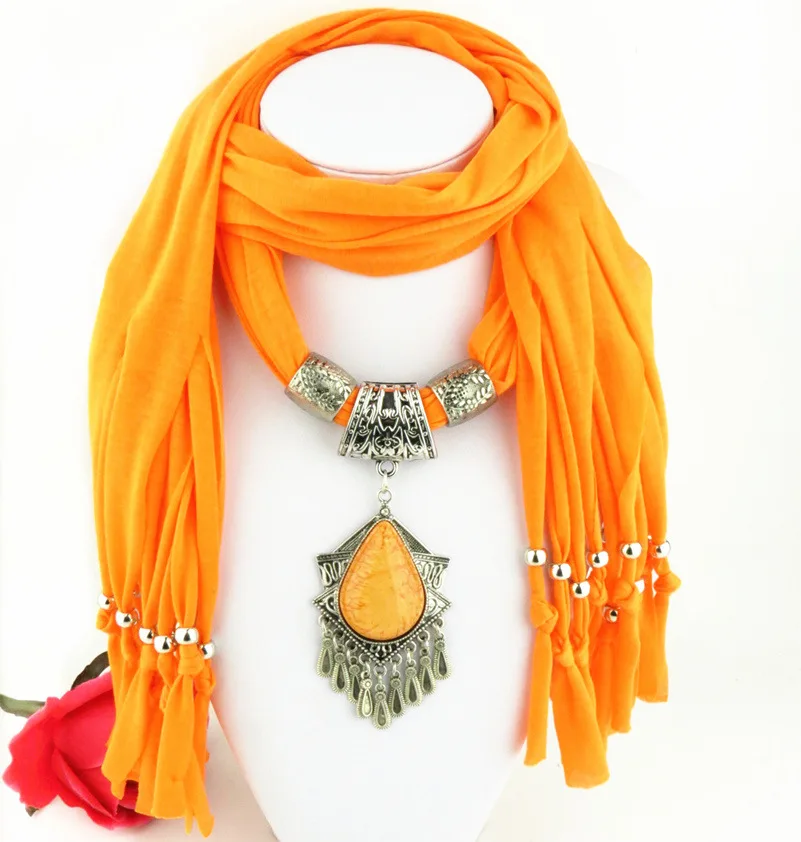 Новый дизайн подвеска в виде капель воды ювелирные изделия шарф для женщин