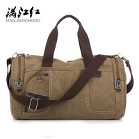 korean 2021 new simple mens handbag casual wild large capacity canvas bag fashion personality shoulder bag fashion travel bag