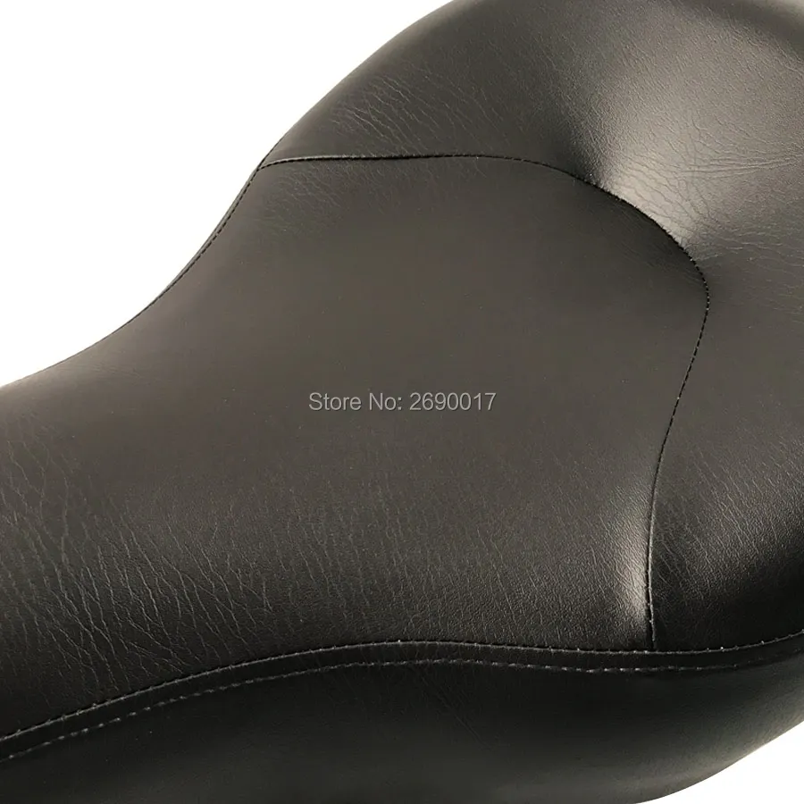 Drag Specialties Черная низкая-Pro двухместная подушка Подходит для Harley XL Sportster 883 1200 2004-2018 |