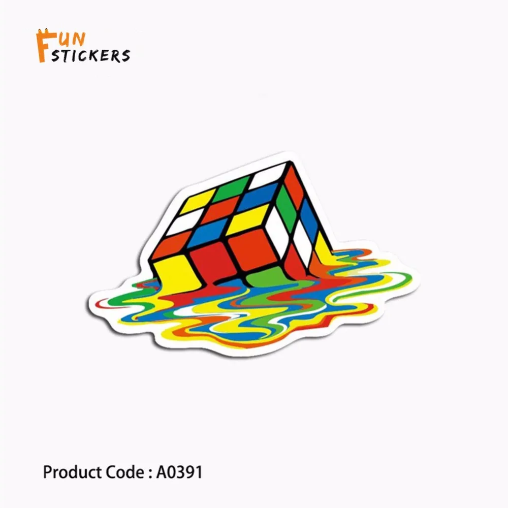 Мультфильм Цвет cube крглые солнцезащитные очки Симпатичные Аниме простые