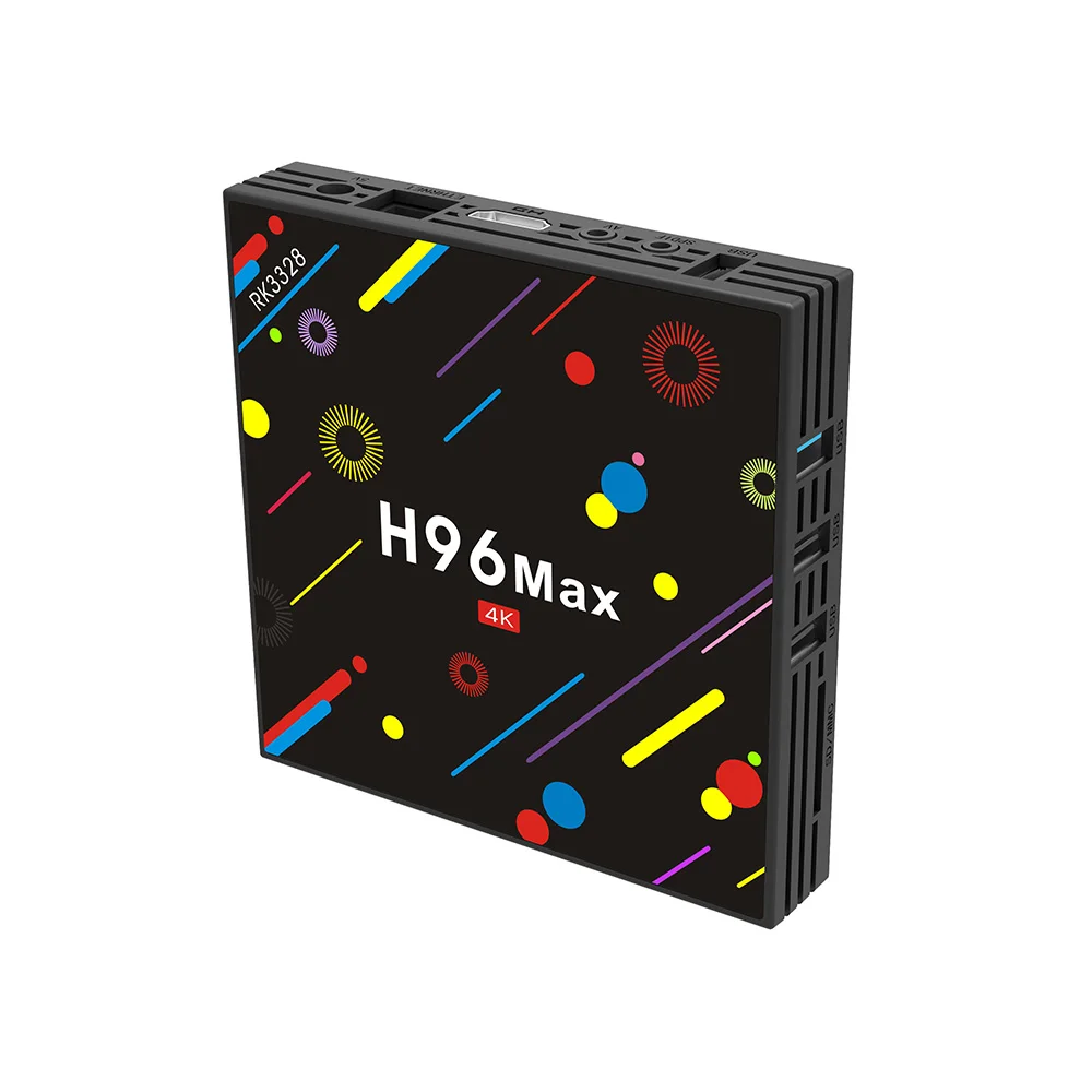 H96 MAX H2 Android 7.1 Smart TV Box 4GB RAM 32GB ROM Set Top RK3328 2.4G/5G Dual WiFi 4K H.265 BT4.0 Media Player PK Pro | Электроника