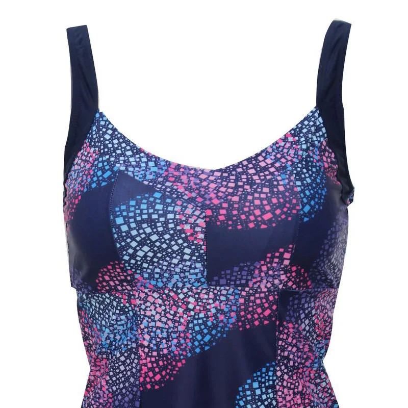 

Women Print Swimsuit Strappy Fast Dry Breathable Swimwear for Summer MC889