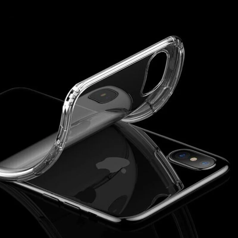 20 шт. для IPHONE 12 pro max/12 mini прозрачный чехол из ТПУ высшего качества 8/XS max Мягкий