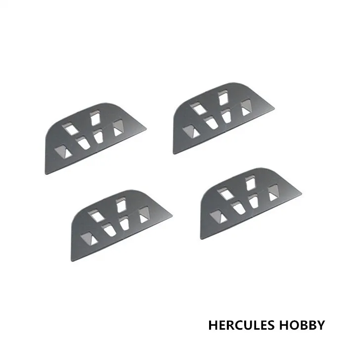 [Hercules Hobby] TAMIYA 1/14 трактор грузовик Actros 1851 пластина педали из нержавеющей стали 4 шт.