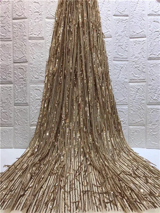 Кружевная ткань в нигерийском стиле 2019 Высококачественная кружевная с