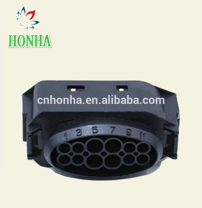 Free shipping 1/2/5/10 pcs/lots tyco original 12 pin/way lane support LCA plug connector 1J0 941 165 headlamp 1J0941165 | Автомобили и