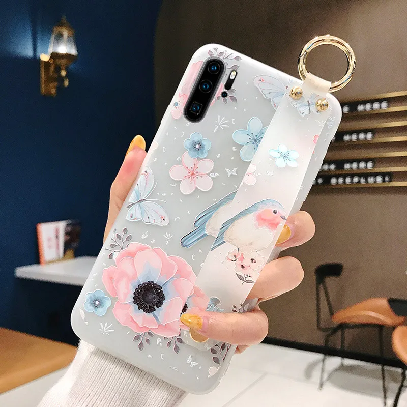 WK3-13WDFBird SoCouple Мягкий ТПУ чехол-держатель для телефона huawei P20 P30 Pro P10 mate 10 20 30Lite Pro Honor 10 20 Nova 3i 5i Pro Чехол на запястье - Цвет: WK3-13WDFBird