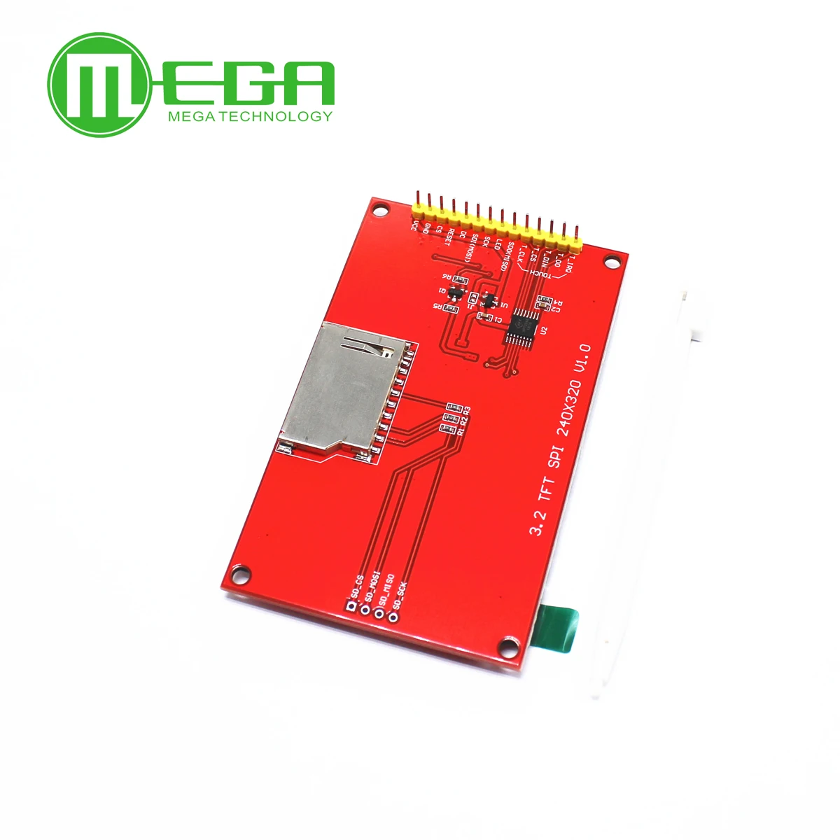 1 шт. 3,2 дюймов 320*240 SPI серийный TFT ЖК-модуль дисплей экран с сенсорной панелью Драйвер IC ILI9341 для Arduino MCU