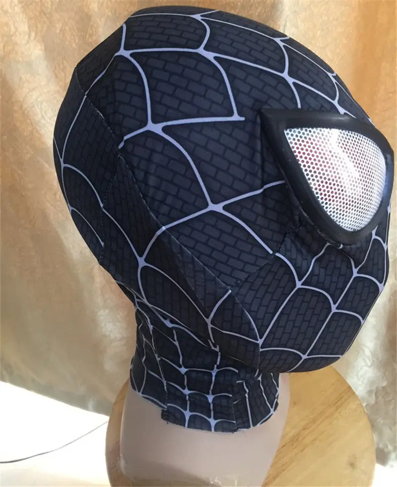 Marvel супергерой Человек-паук 3d маска на глаза для Хэллоуина аксессуары к костюму