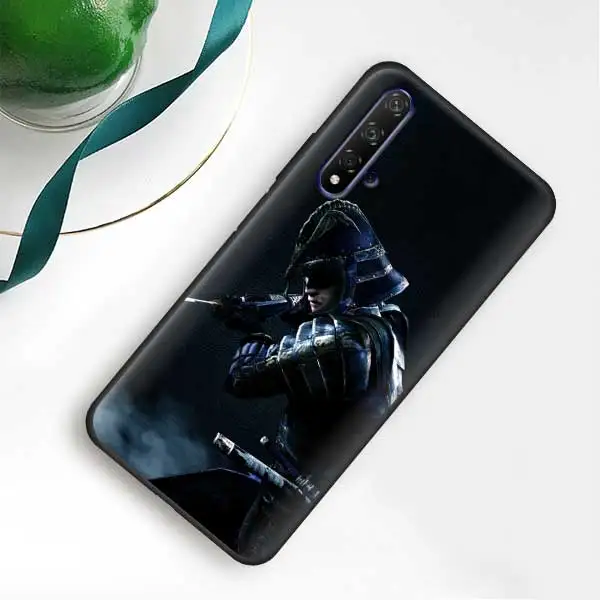 010 Мягкий чехол из ТПУ Samurai для huawei Honor 20 Pro 9 10 20 Lite 7A 7C 7S 8A Pro 8X 8C 8S Черный силиконовый чехол для мобильного телефона s Coque - Цвет: 010