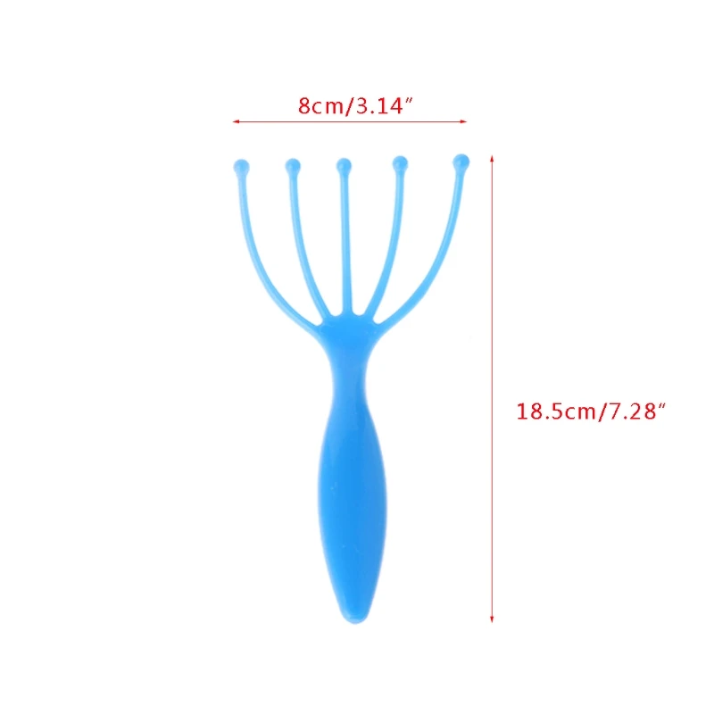 

Handy Five Finger Massage Claw Head Massager SPA Scalp Body Care Scratching Health Care Relaxation Random color