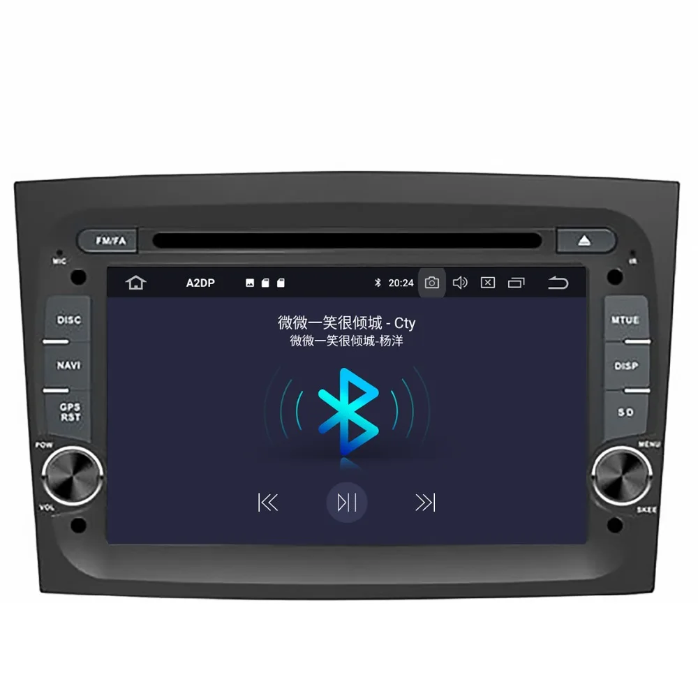 Автомагнитола 2 Din головное устройство с восьмиядерным процессором 4 + 32 ГБ Android 9 0