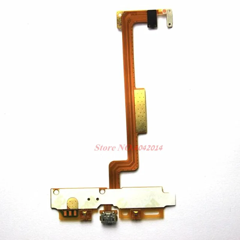 Оригинальный USB зарядный порт с микрофоном гибкий кабель для VIVO Y19 Y19T зарядное