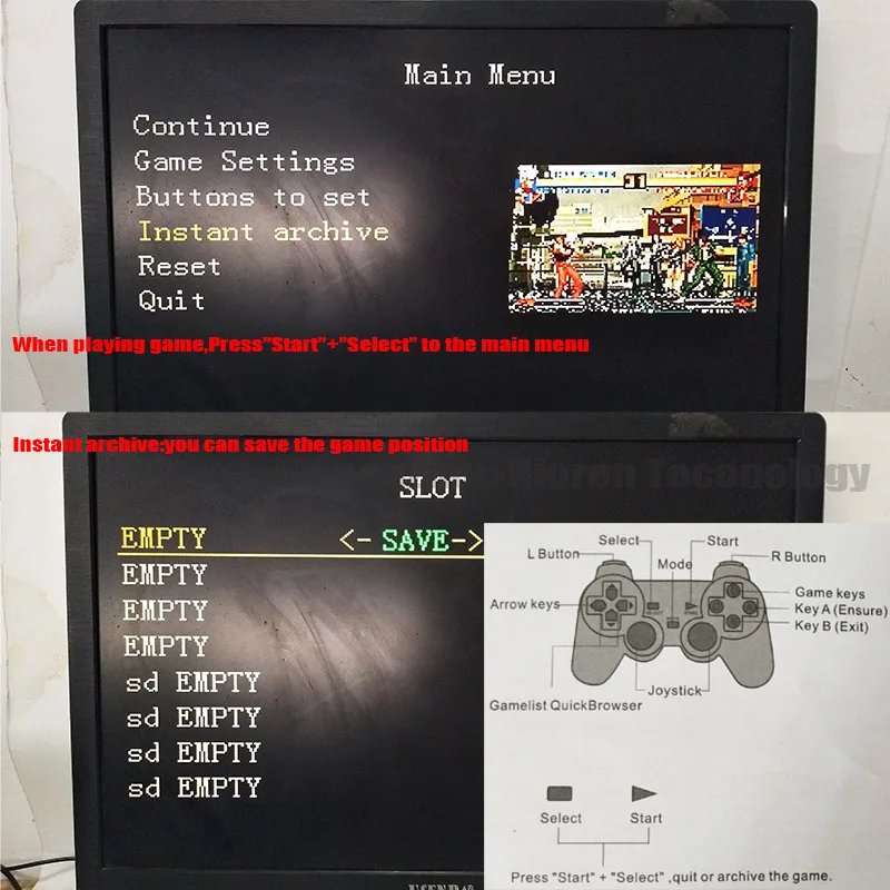 600 в 1 с 32г TF картой можете скачать игры 64 бит игровая консоль проигрыватель прогресс сохранить Поддержка NEOGEO \ GBA \ SNES \ SMD \ РЭШ игры