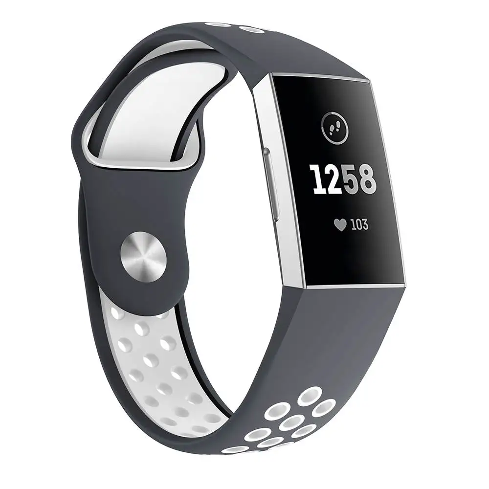 Красочные спортивные силиконовые браслеты для Fitbit Charge 3, браслет на запястье, ремешок для часов, ремешок для Fitbit Charge 3, аксессуары, ТПУ Мягкие полосы