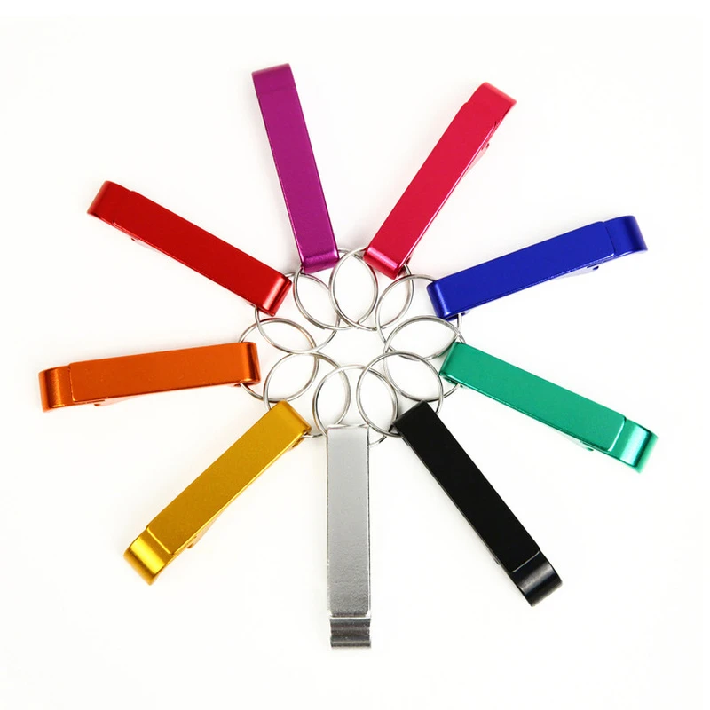 Portable Bottle Beer Bar Tool Opener Key Chains Rings Metal Holder For Car Keyrings KeyChains Man Women High Quality Gift | Автомобили и