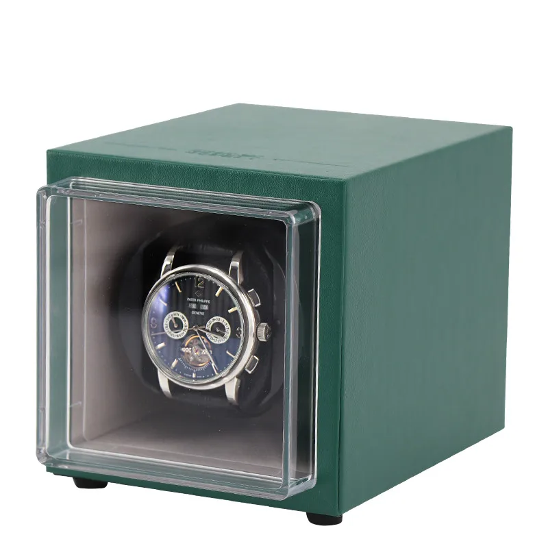 New Mini Portable Auto Silent Watch Winder Holder Display Automatic Mechanical Winding Box Jewelry Watches | Наручные часы