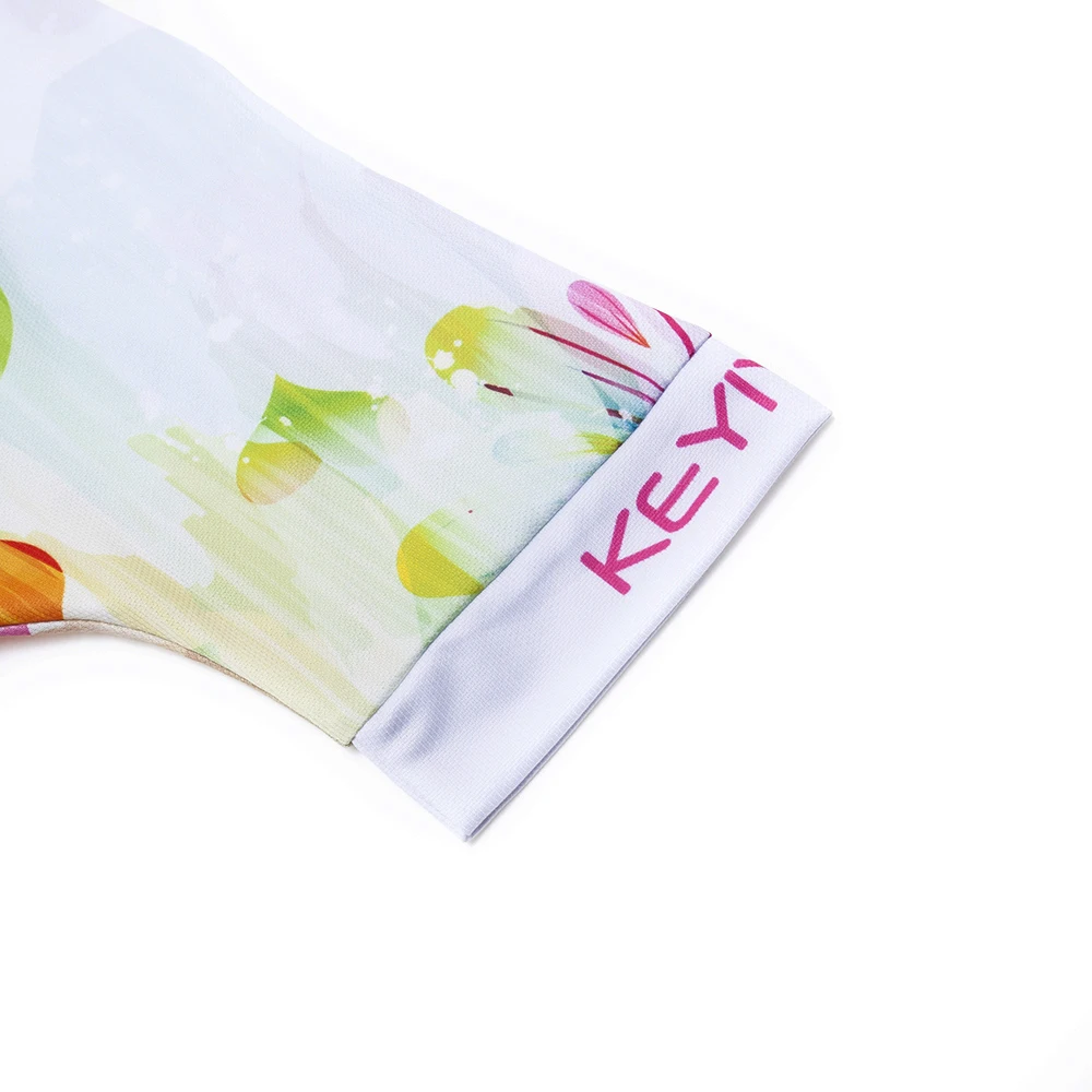 Женская трикотажная одежда Keyiyuan трикотажный топ с короткими рукавами дышащая