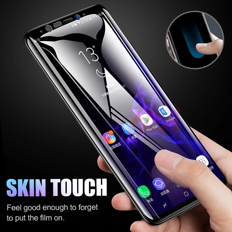 Защитное стекло S9Plus Note9 для samsung s9 plus note 9 Защитная пленка экрана samsun 3d изогнутая