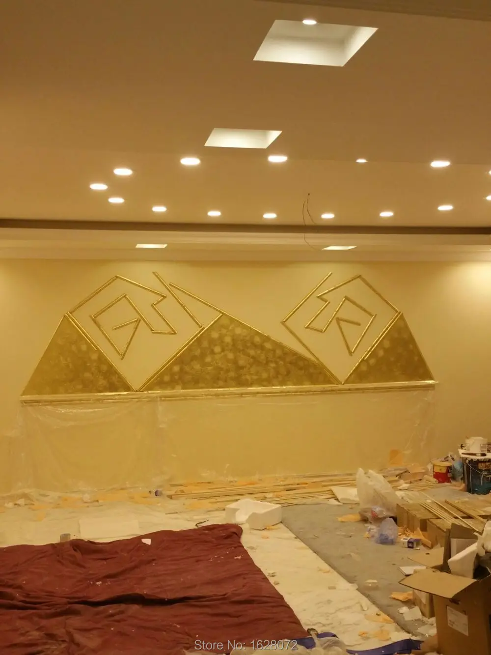 Сделай Сам 5 листов итальянского имитационного золотого листа хорошего качества