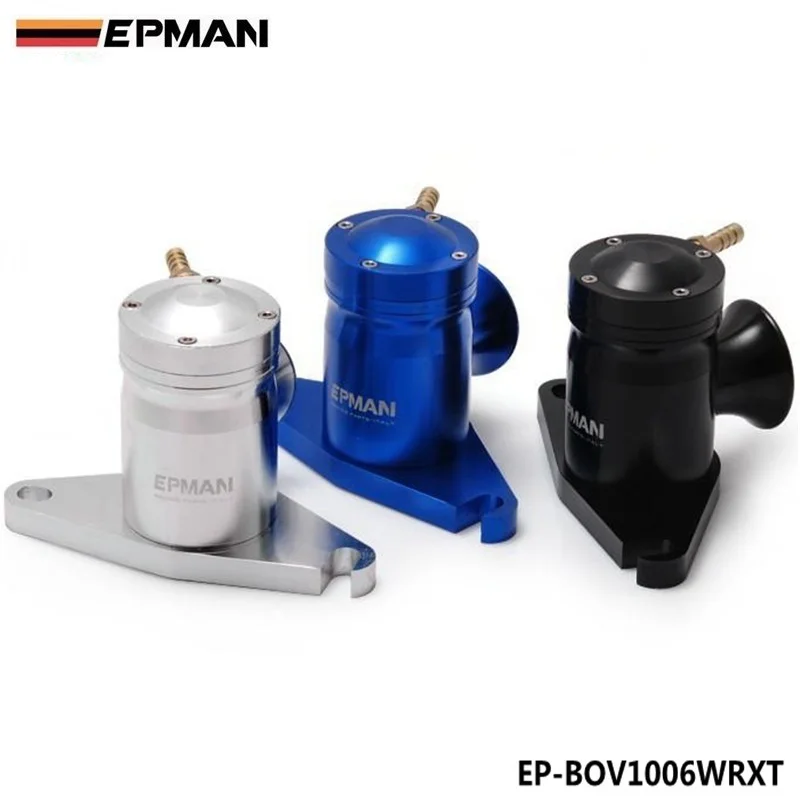 Болтовое крепление Turbo BOV выдувной клапан для Subaru 02 07 WRX STI EJ20/EJ25 цвет серебристый
