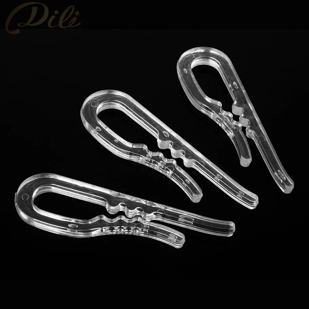 200 шт. пластиковые зажимы для рубашки белые булавка упаковка одежды носки посылка