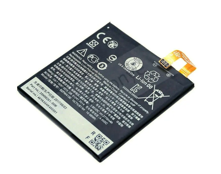 Seasonye 10 шт./лот 2770mAh / 10.66Wh B2PW4100 Сменный аккумулятор для HTC google pixel nexus S1