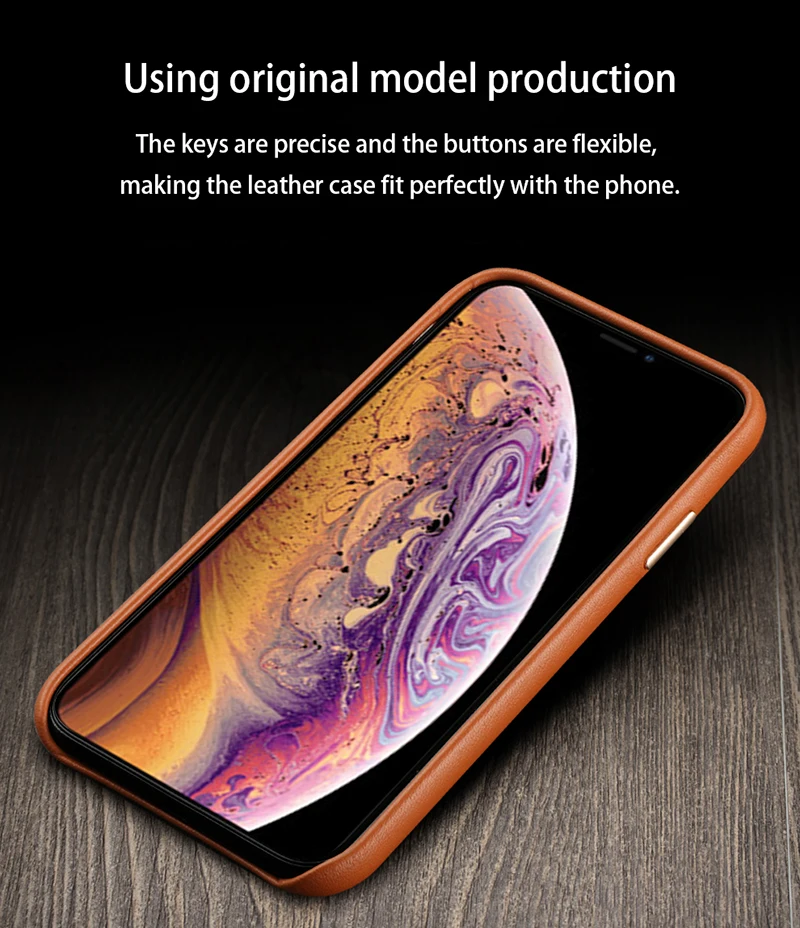 Натуральная кожа ультра-тонкий мобильный чехол для телефона s для iphone 6plus чехол 7 8 X XS XSmax XR анти-капля чехол для телефона для iphone 7