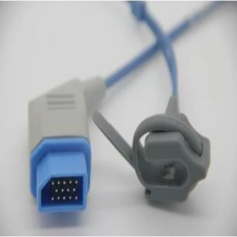 

Совместим с NIHON KOHDEN BSM2301 DB14 PIN, для младенцев/новорожденных, SPo2 датчик Spo2, датчик освещенности, кислородный зонд 3M/9ftTPU