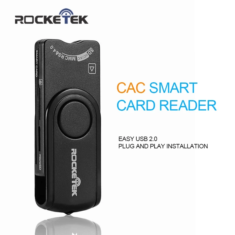 Rocketek USB 2 0 мульти считыватель смарт-карт SD/TF MS M2 micro SD память ID банковские карты sim