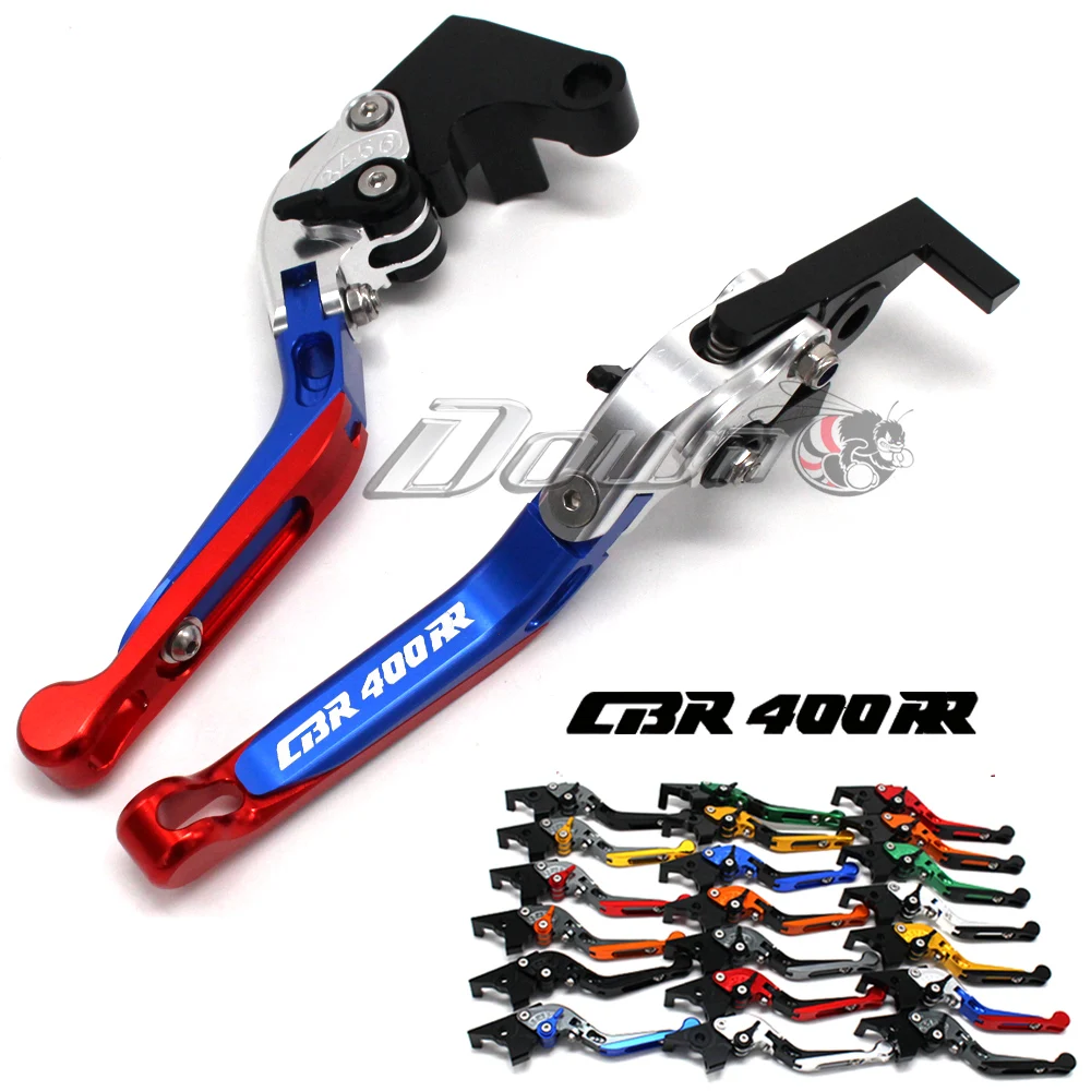 

CNC Motorcycle Foldable Extending Brake Clutch Levers And Moto 170mm Lever For Honda CBR 400RR CBR400RR 1990-1994 CBR400 RR