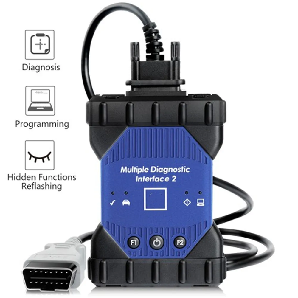 

New MDI 2 Multiplexer Wifi Diagnostic Interface MDI2 Support Diagnosis Programming and Flashing With V2023.2 Software HDD
