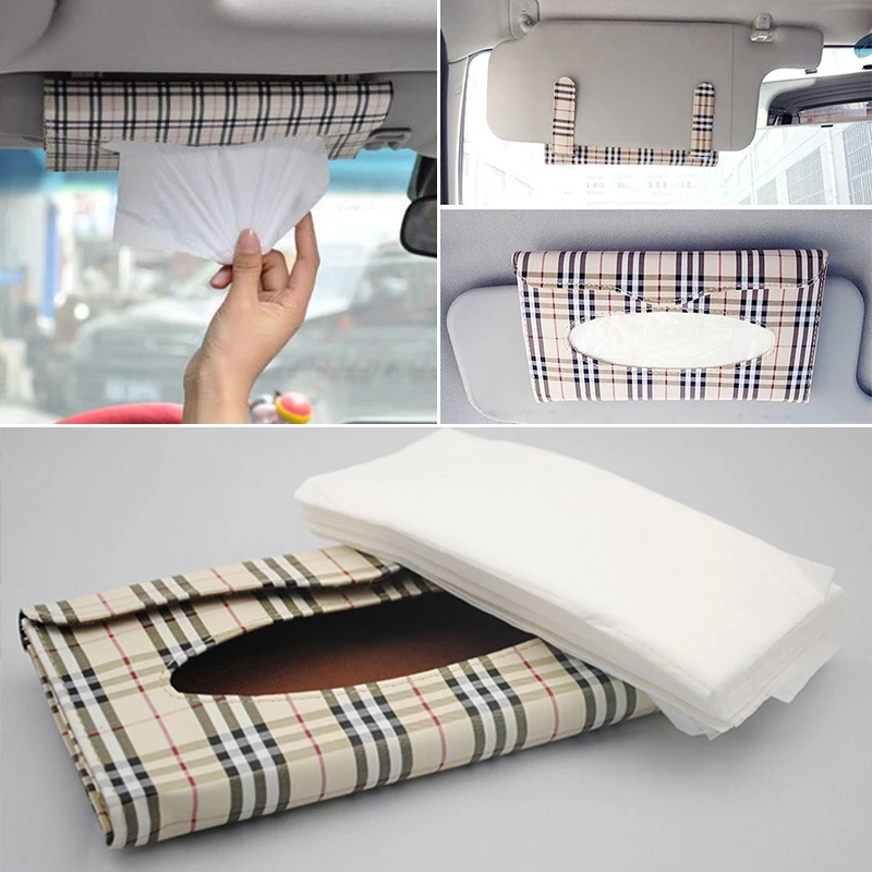 Автомобильный солнцезащитный козырек автомобильный органайзер для салфеток
