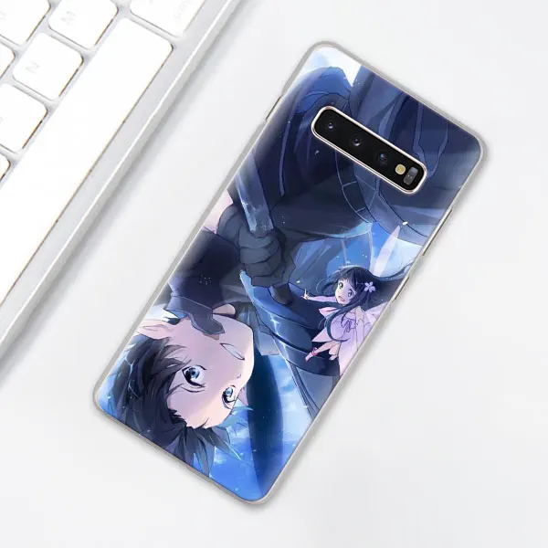 002 Обувь для вечеринки в Стиле косплей Sword Art Online(SAO), чехол для телефона аниме для samsung Galaxy S10e S10 плюс S7 S8 S9 Plus Note 8 9 M10 M20 M30 жесткий чехол Coque - Цвет: 002