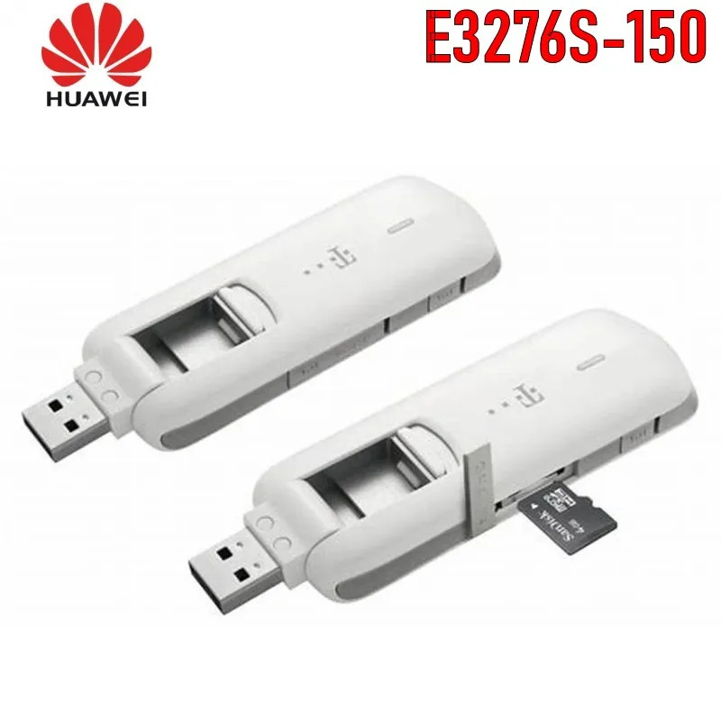 Новый usb широкополосный модем HUAWEI 4G LTE FDD 800/900/1800/2100/2600 МГц dongle CAT4 Hilink 150 Мбит/с |