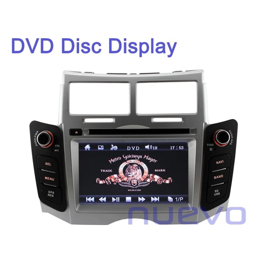 Бесплатная доставка: 2 Din Автомобильный DVD GPS навигации с Bluetooth ATV Радио USB SD Для Toyota