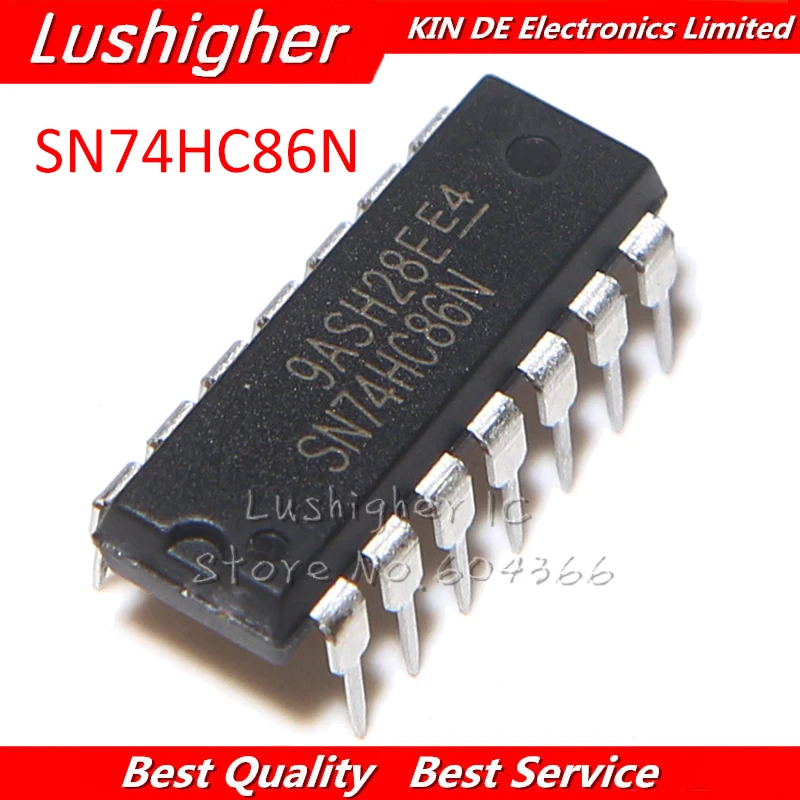 10 шт. SN74HC86N DIP14 SN74HC86 DIP 74HC86N 74HC86 новый оригинальный IC