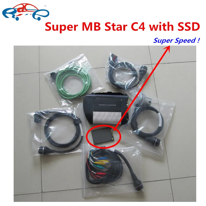 

2021 New MB star c4 SD Connect Compact 4 Star Diagnosis tool + V2021.06 ssd hdd software can work on CF19 D630 CF52 X200T